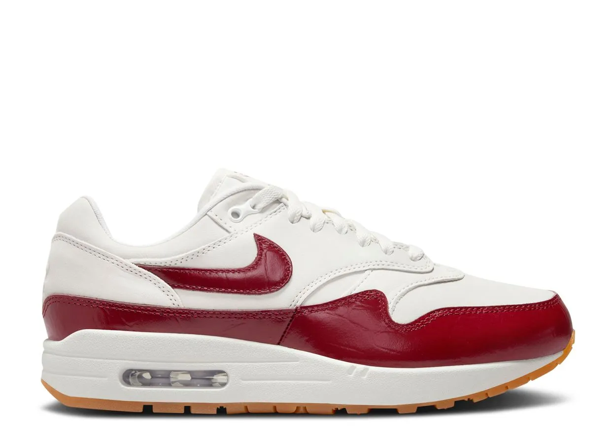 Nike Air Max 1 LX Team Red Running Shoes Roll Hike