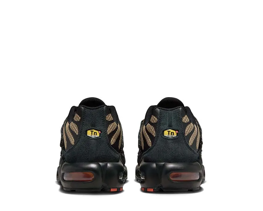 Velcro Closure Smart Tread Nike Air Max Plus Utility "Tan Black"