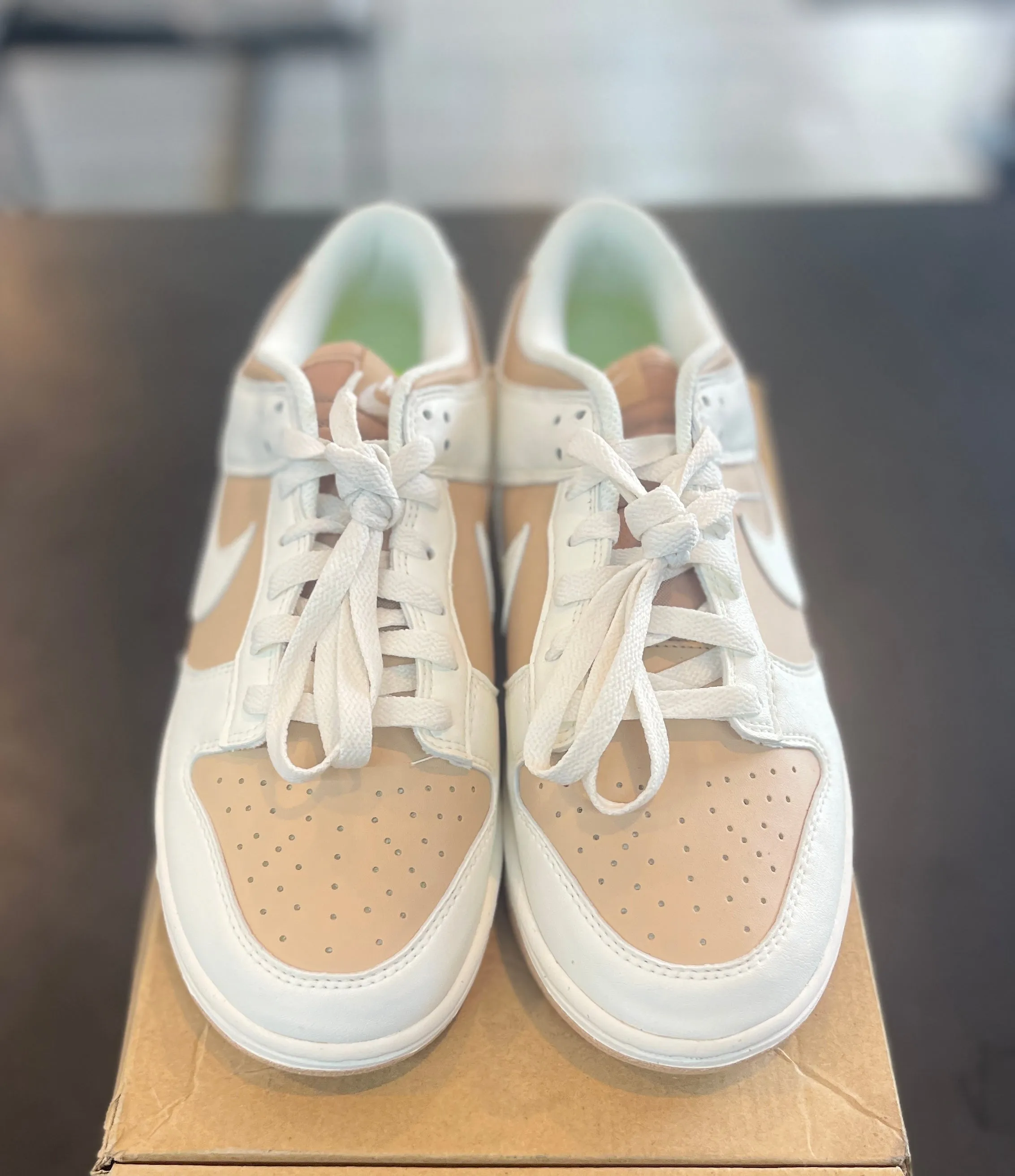 Plan Hike Moon Jog Nike Dunk Low ??Beige Sail?? * Preowned Size 7.5*