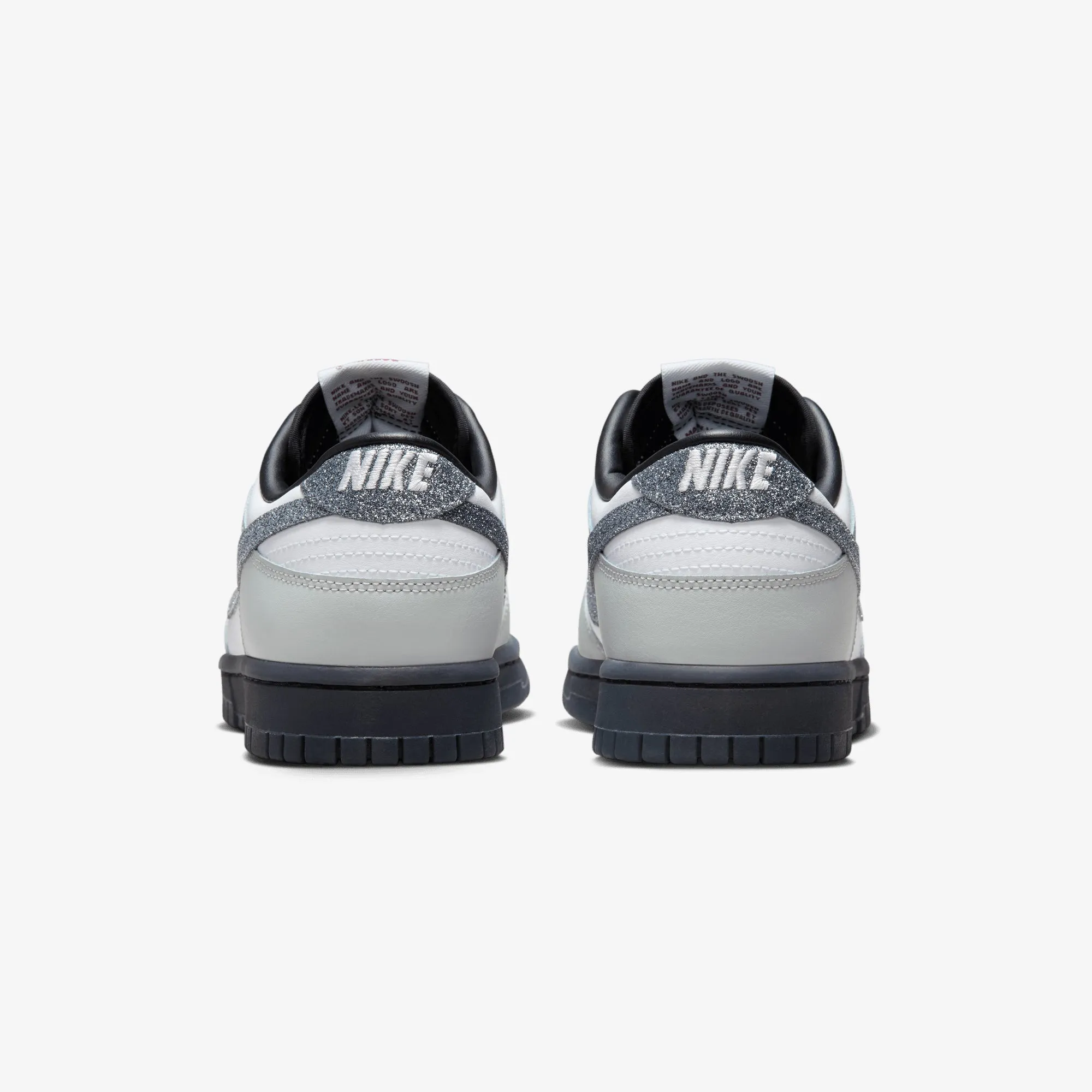 Digital Run Day Long NIKE | DUNK LOW LX { WHITE/MULTI-COLOR-WHITE-LT SMOKE GREY