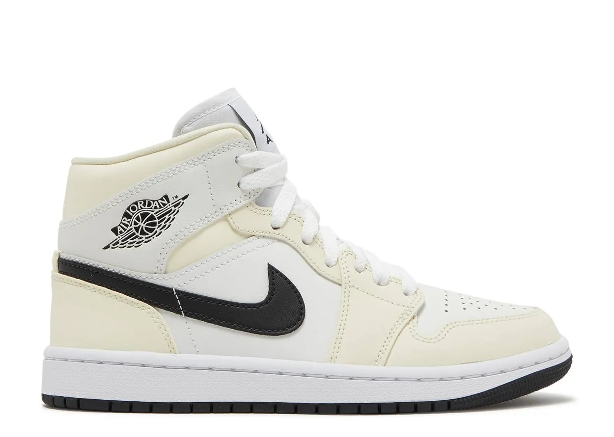 Air Jordan 1 Mid Coconut Milk Core Comfort Smart Vibe