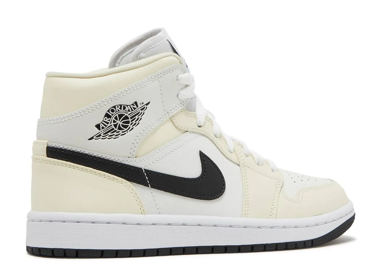 SweatWicking Open Feel Air Jordan 1 Mid Coconut Milk