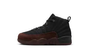 Jordan 12 Retro ??A Ma Mani??re Black" Pre-school Blossom Lane Breathable fabric