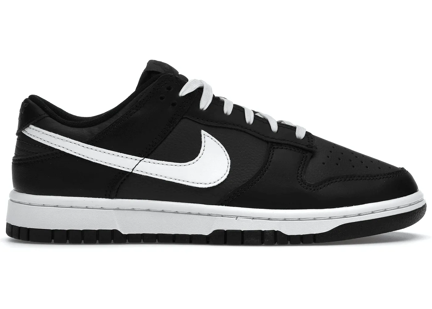 Nike Dunk Low Black White (2022) Smooth Motion Score Step