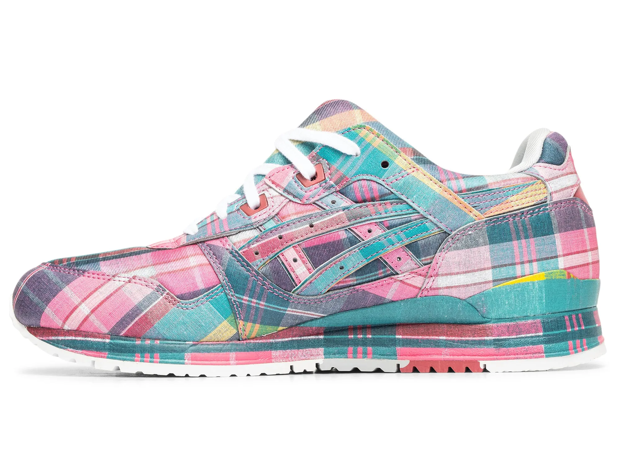 Action Fast Comfort arch Comme des Gar?ons SHIRT x ASICS Gel Lyte III in Pink Plaid