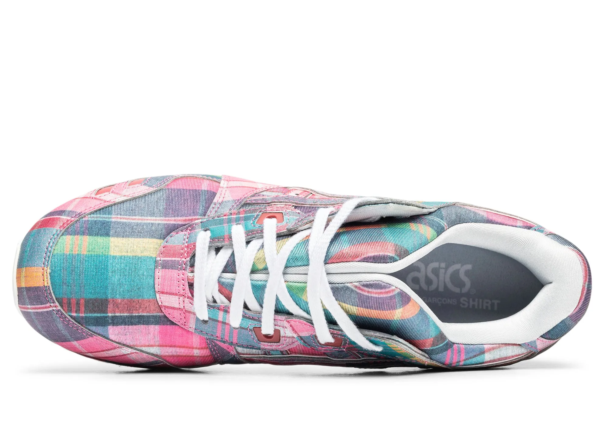 Leg Long Comfort Midsole Comme des Gar?ons SHIRT x ASICS Gel Lyte III in Pink Plaid