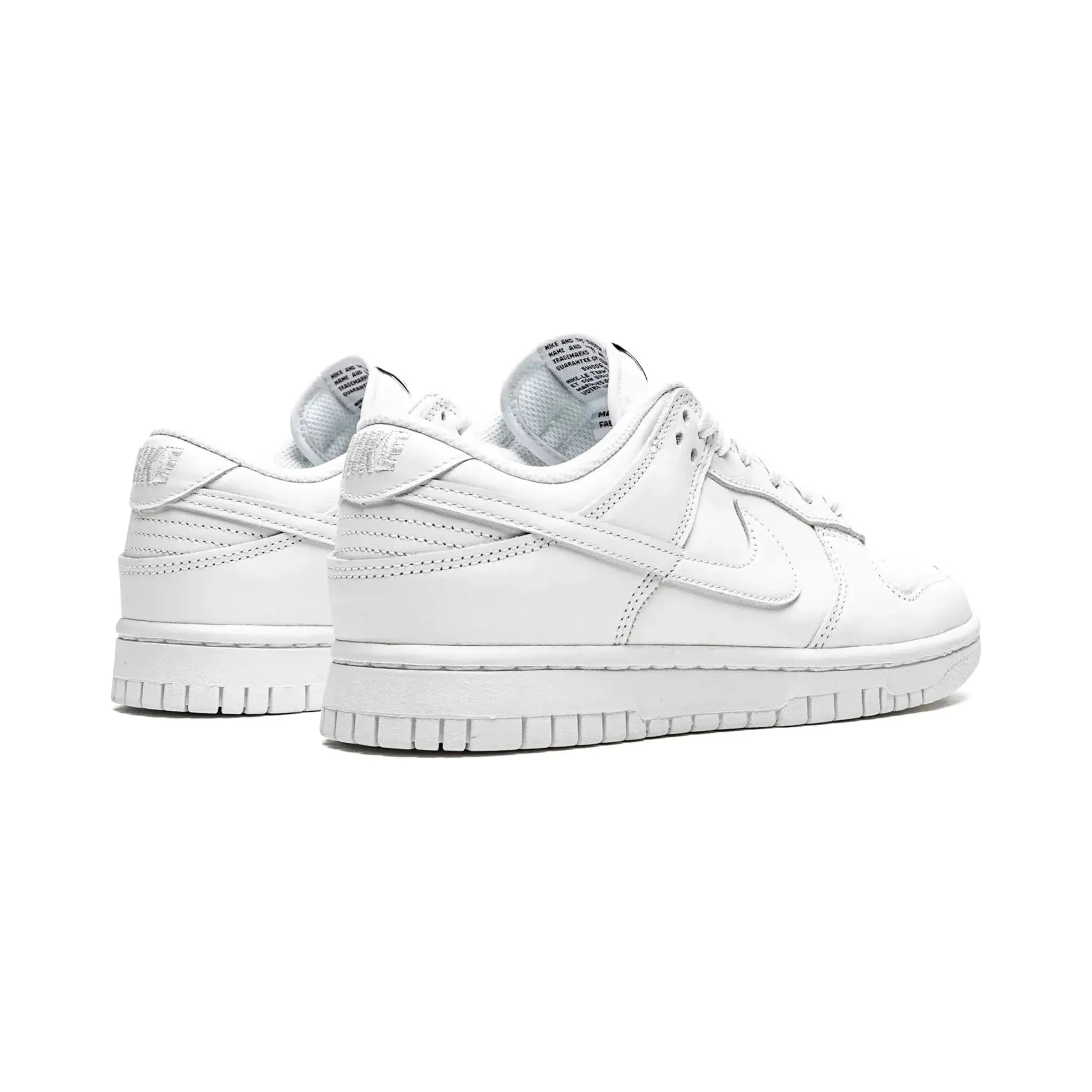 Neutral Glow Nike dunk low ??Triple White?? (W)