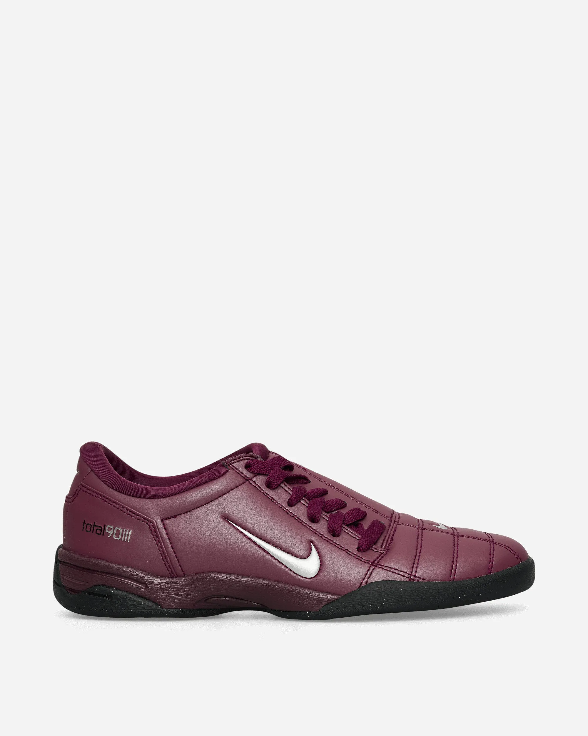 Total 90 Sneakers Bordeaux / Metallic Silver Zip Up