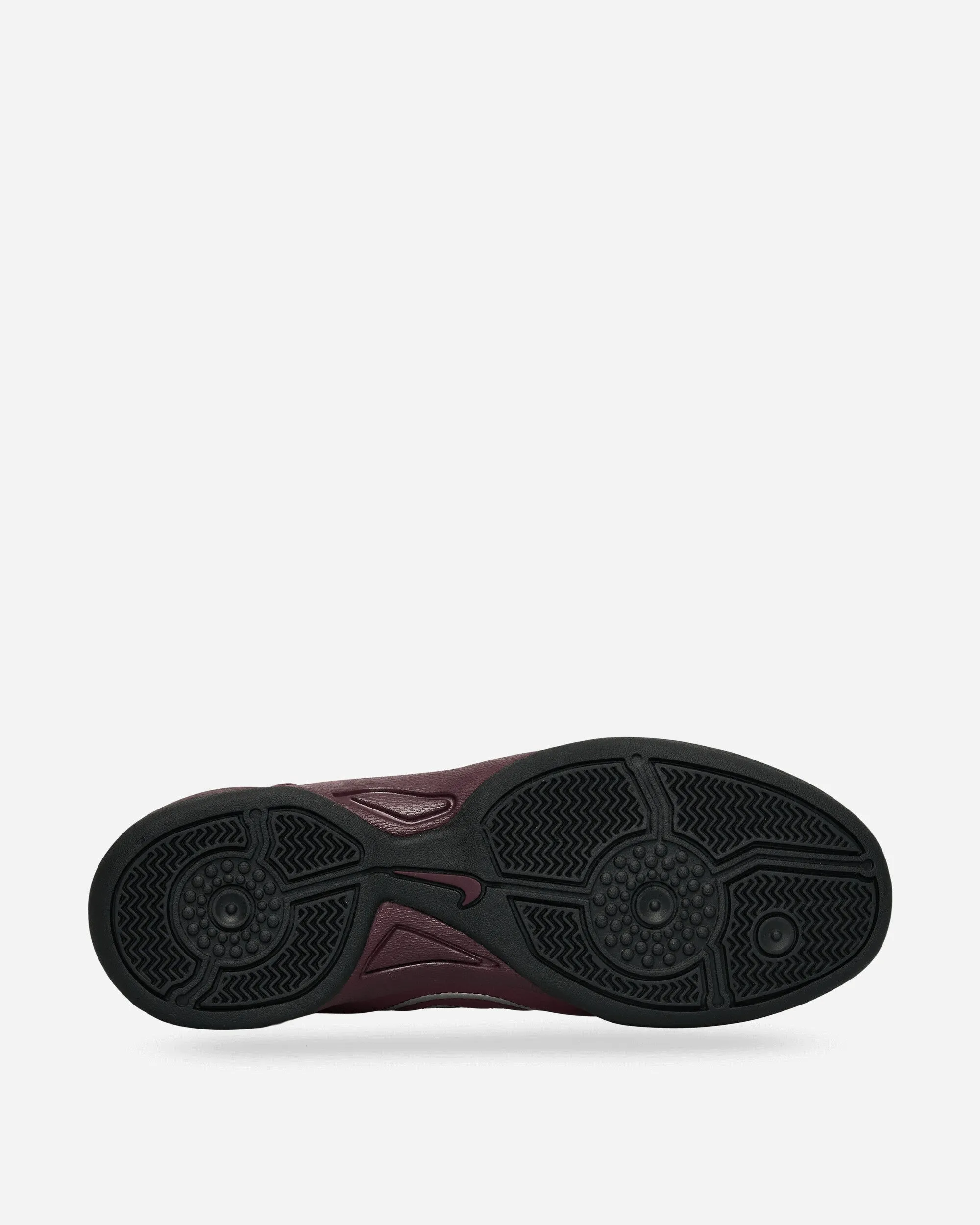Pair Quick Foot Support Total 90 Sneakers Bordeaux / Metallic Silver