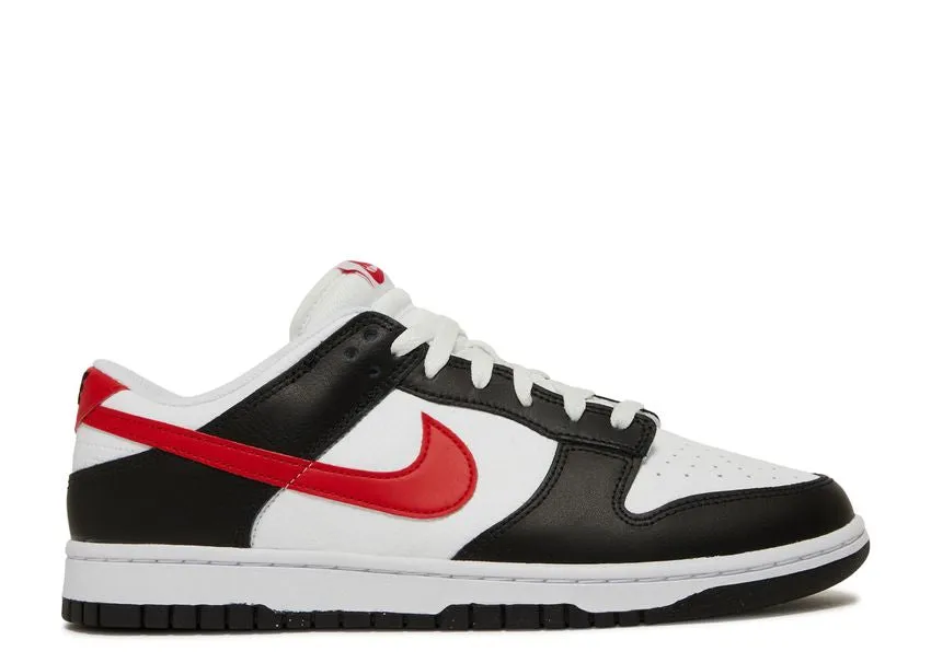 Unisex Appeal Nike Dunk Low Red Swoosh Panda