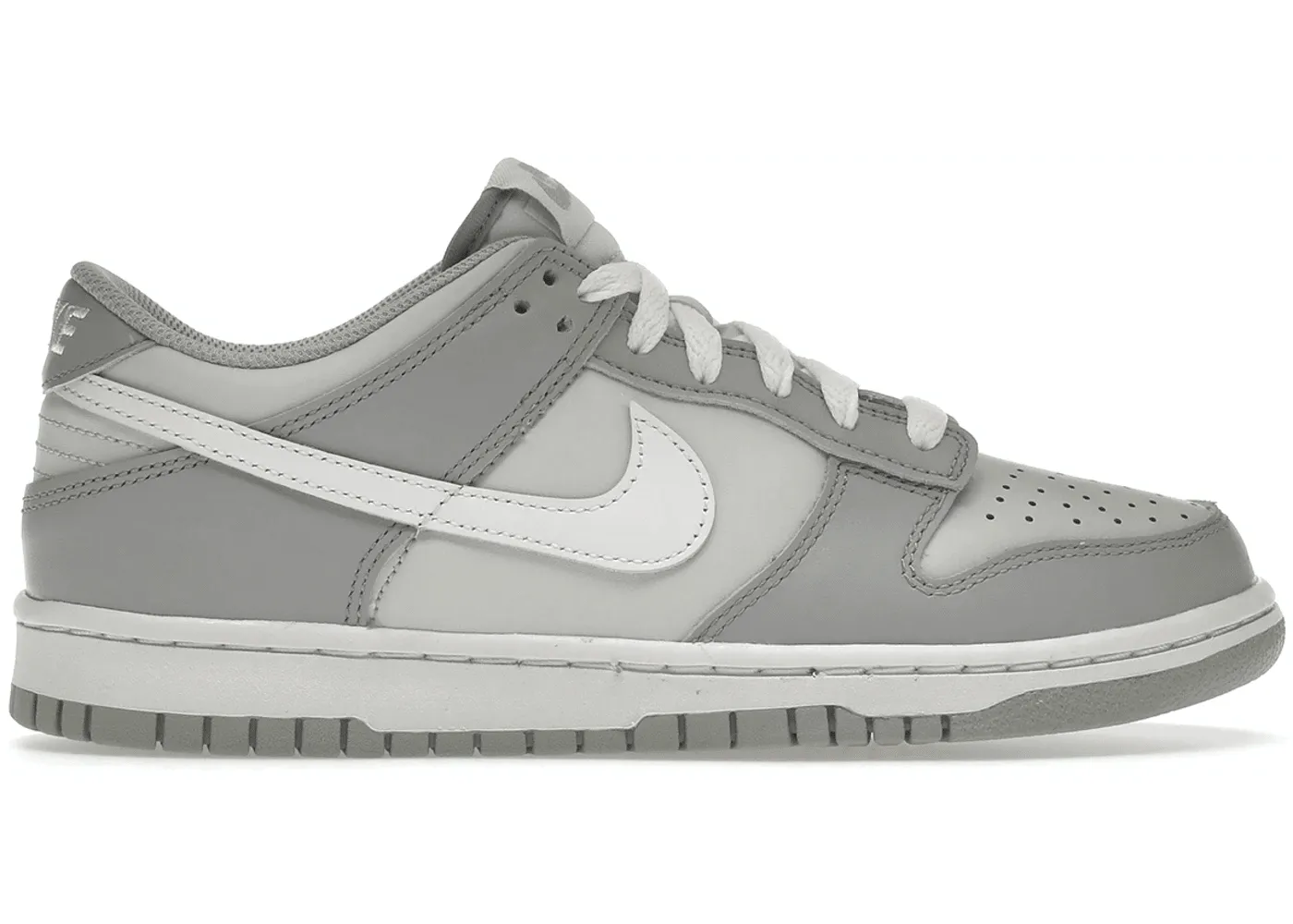 Athletic Fit Lightweight Step Nike Dunk Low Two-Toned Grey (GS)