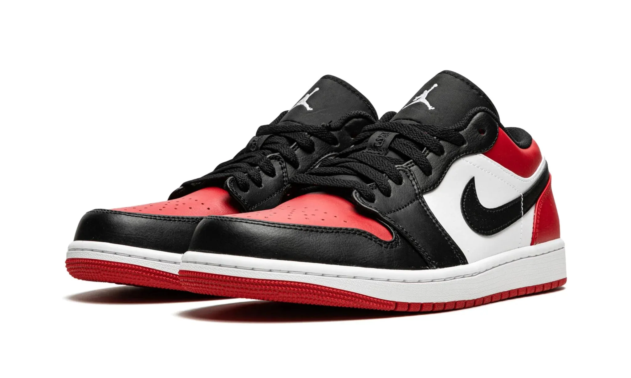 forest walk Air Jordan 1 low Bred Toe