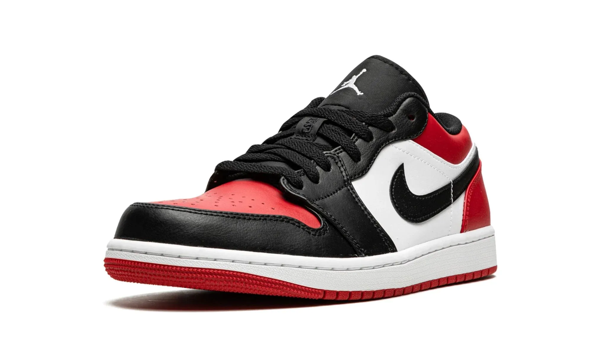 Air Jordan 1 low Bred Toe Park Day Heart Glow