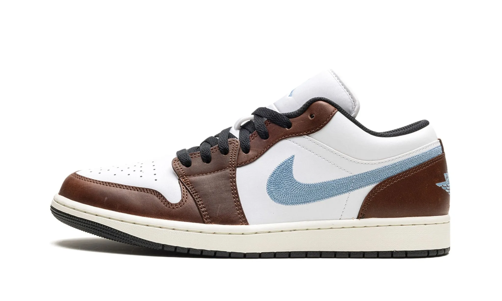 Winter Warm Cross Road Air Jordan 1 Retro Low SE 'Brown Blue Grey'