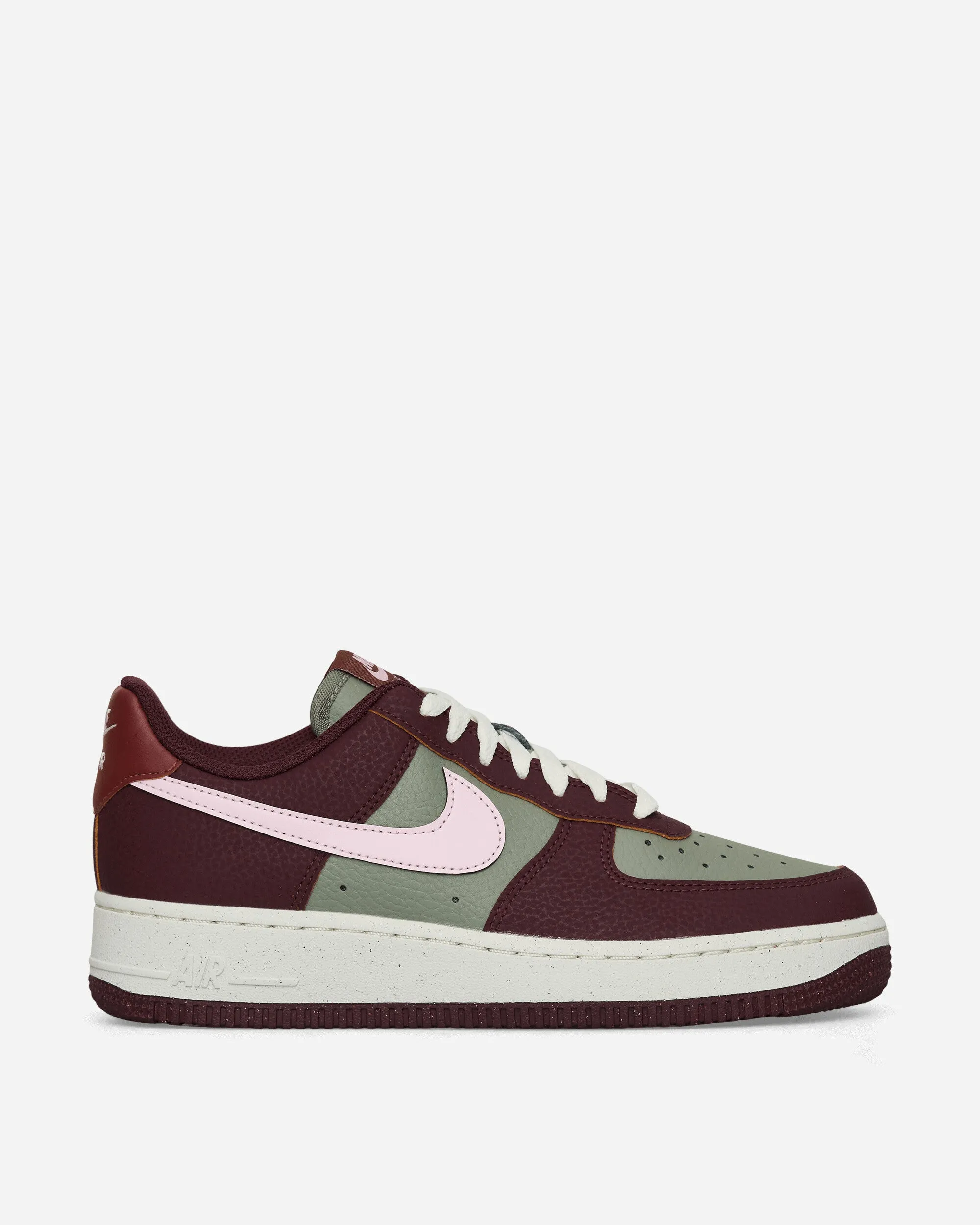water proof Women's Air Force 1 '07 Next Nature Sneakers Burgundy Crush / Pink Foam