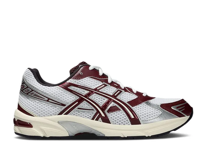 Asics Gel-1130 White Maroon Banner Thermal Insulation Layer