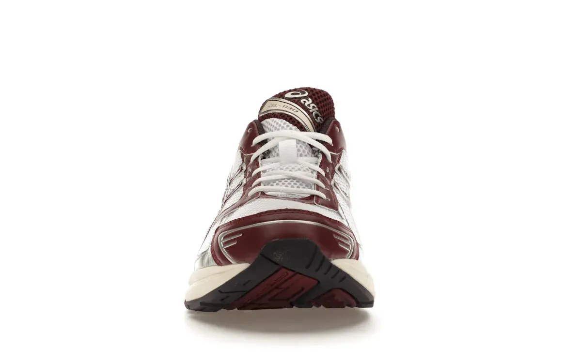 Fashion-forward flair ASICS Gel-1130 White Maroon Banner