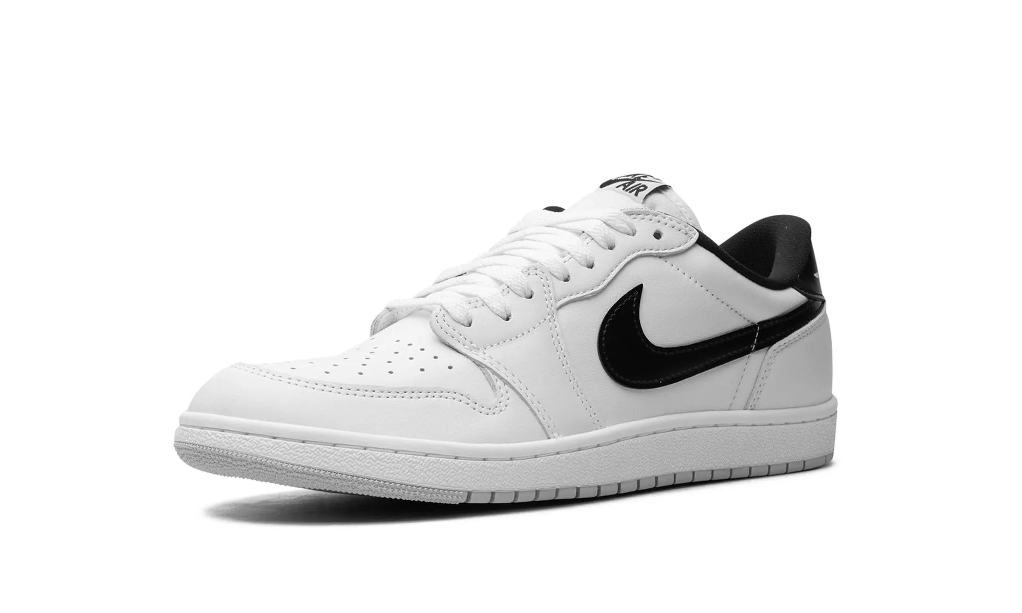 Knitted Warm Grip Strong Air Jordan 1 Retro Low '85 OG 'Metallic Black'