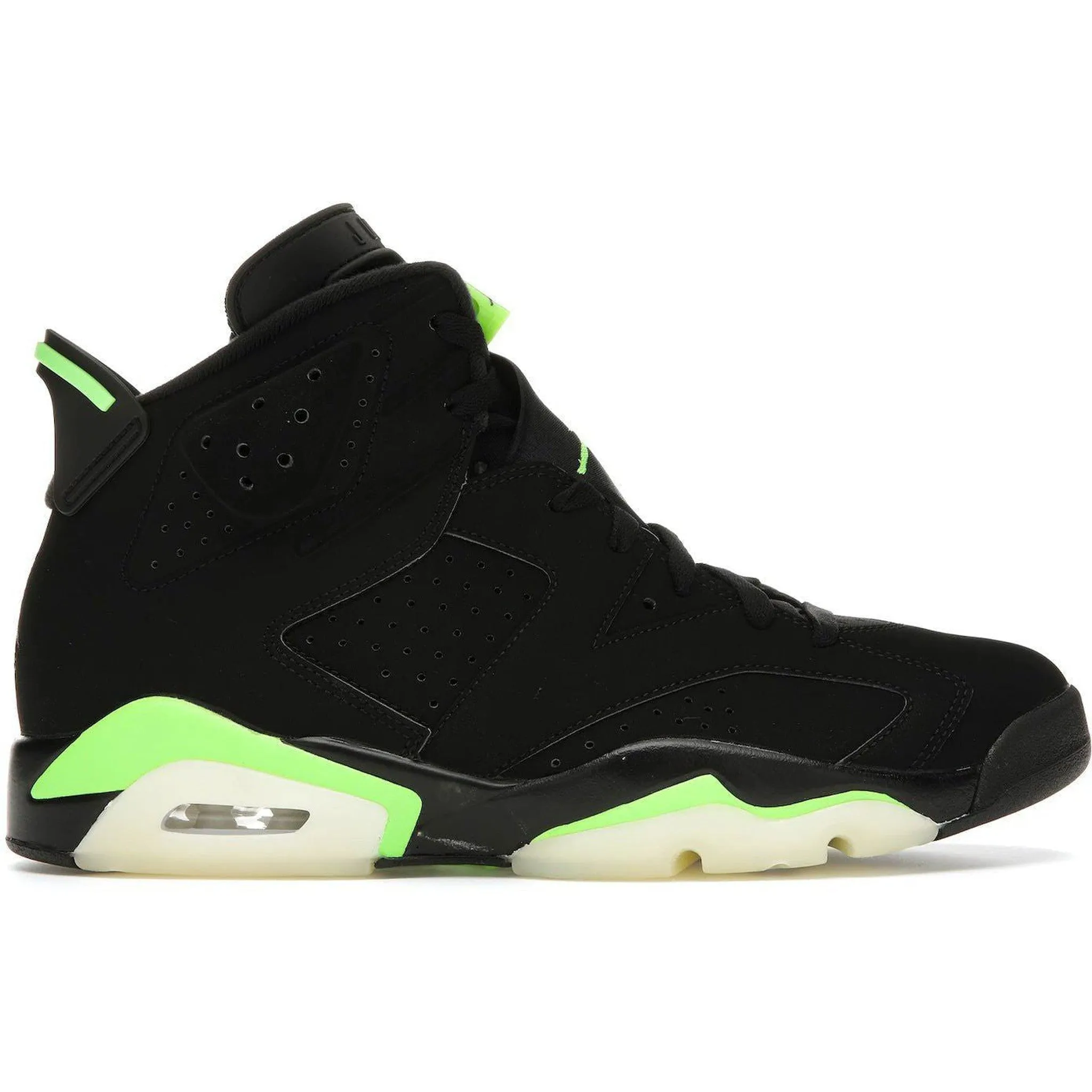 mesh ventilation Natural Form Jordan 6 Retro Electric Green