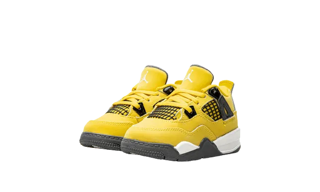 Art Fair Core Style Jordan 4 Retro "Lightning 2021" Toddler