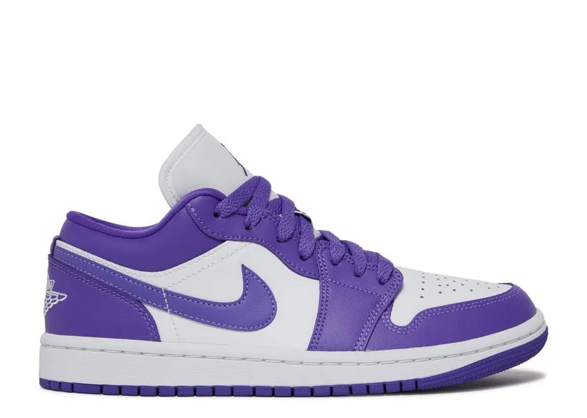 Flower Hike Air Jordan 1 Low Psychic Purple