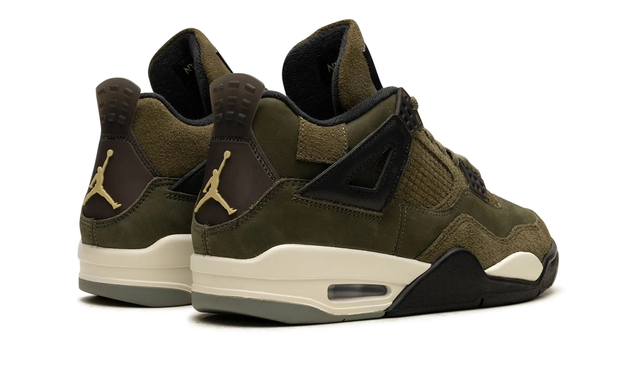 Jordan 4 Retro "Craft - Medium Olive" Office Fit