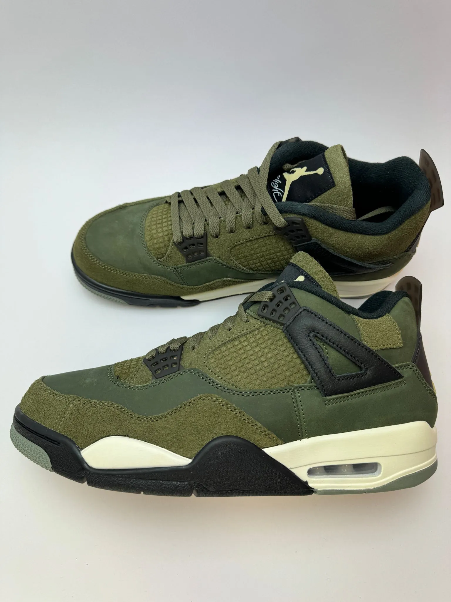Step Control breathable socks Air Jordan 4 Retro "Craft Medium Olive"