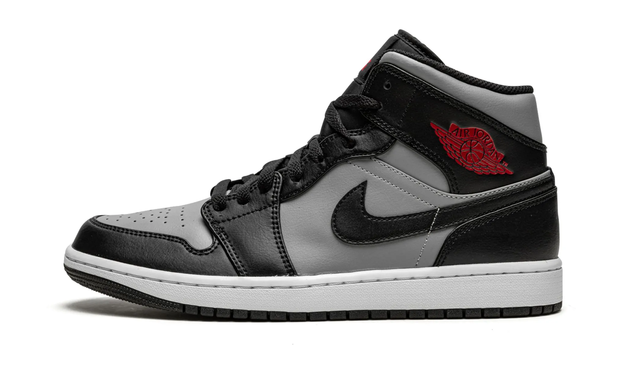 Foot Ease Air Jordan 1 Mid Shadow Red