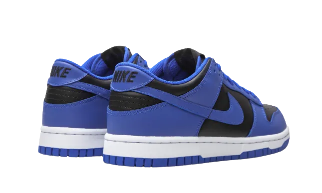Mid Top Style Hook And Loop Nike Dunk Low "Hyper Cobalt" Grade School