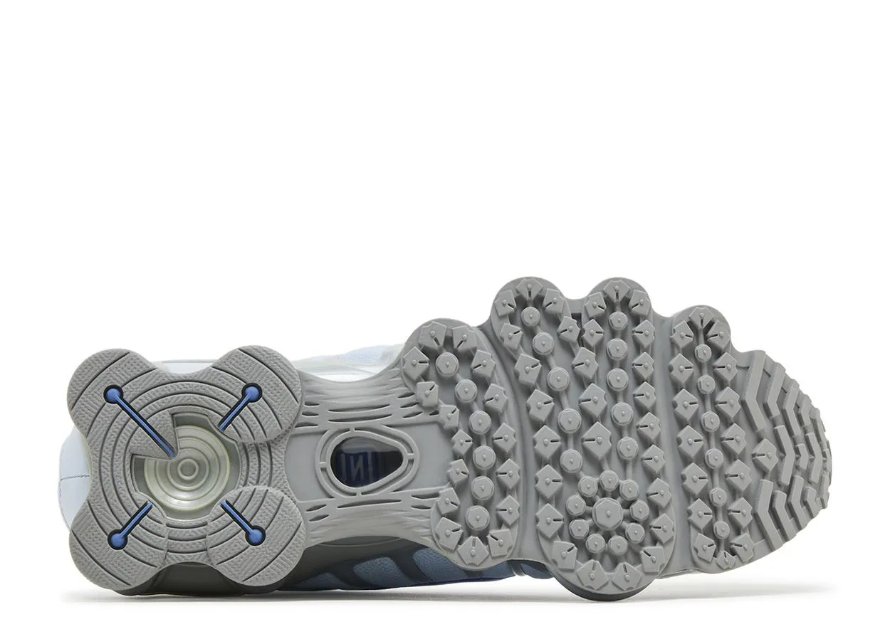 Nike Shox TL Metallic Platinum Blue Tint Smooth Steps smart watch