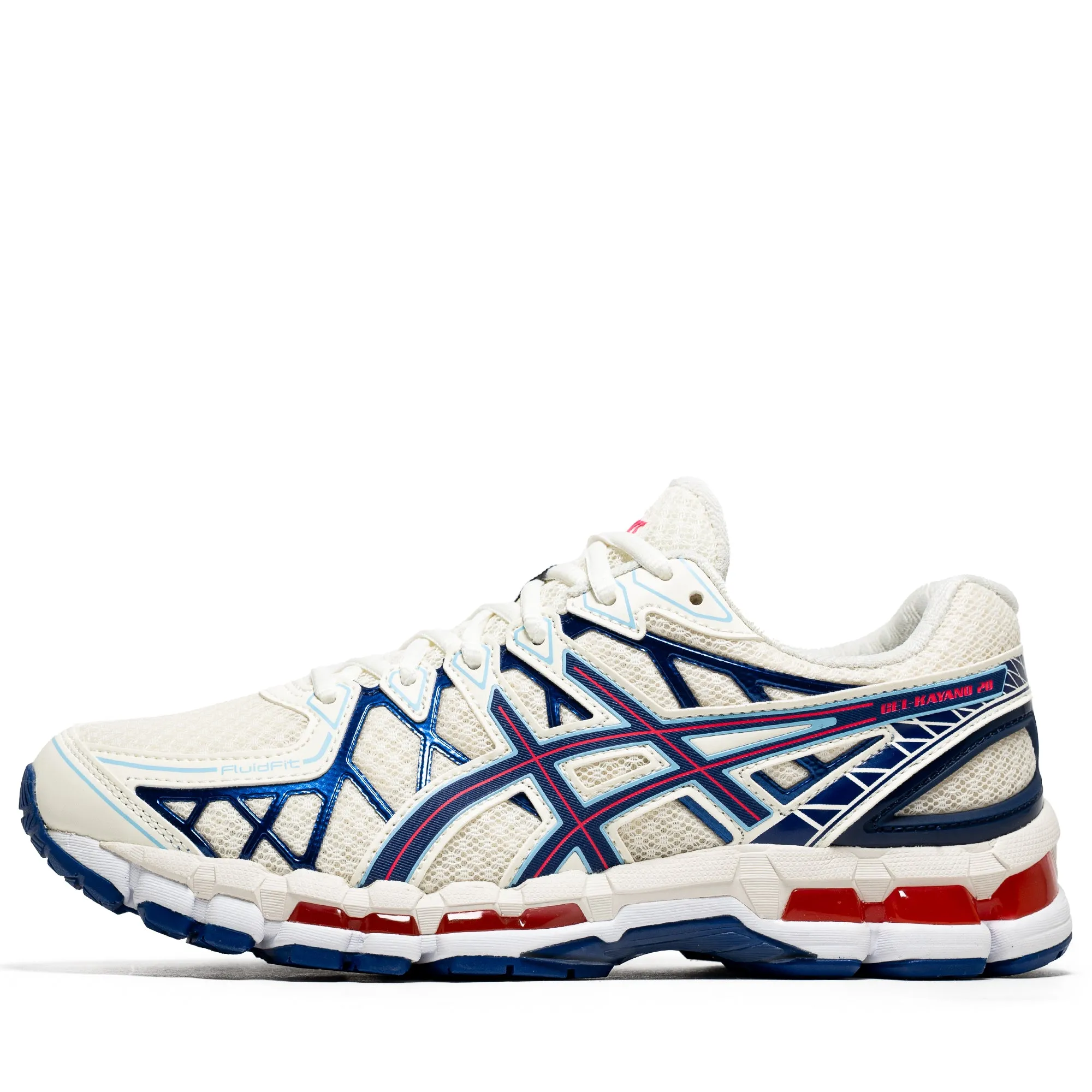 Luggage Fit Desert Run Asics Gel-Kayano 20 - Cream/Deep Marine
