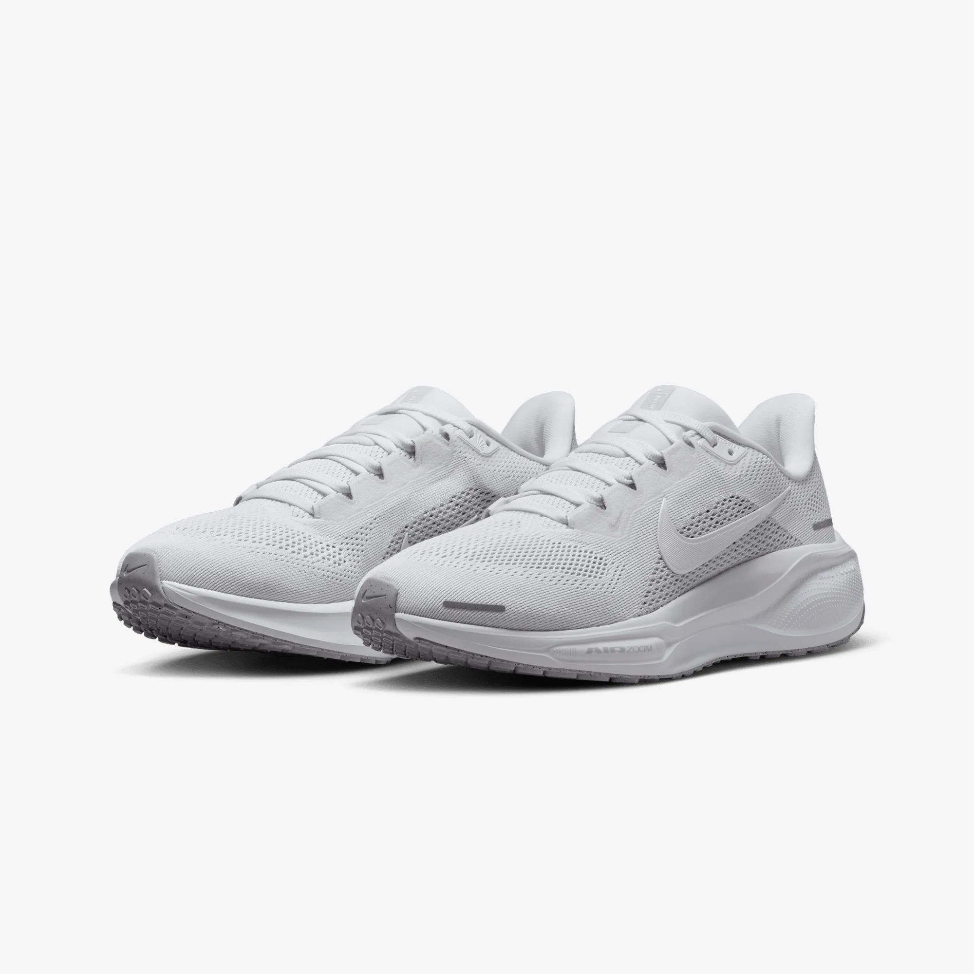 NIKE | AIR ZOOM PEGASUS 41 { WHITE/WHITE-PURE PLATINUM Adjustable Fit