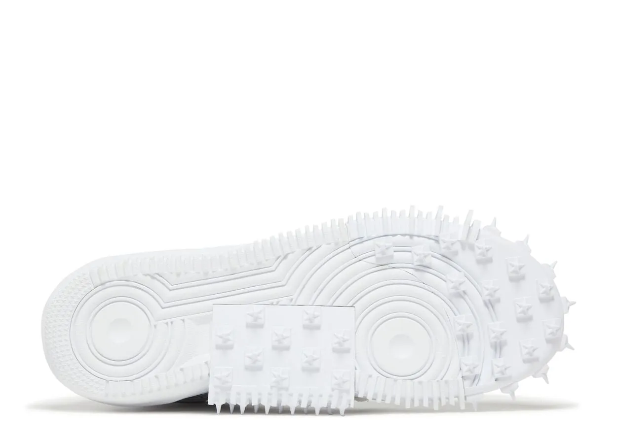 Nike Air Force 1 Mid Off-White Graffiti White Natural Flow