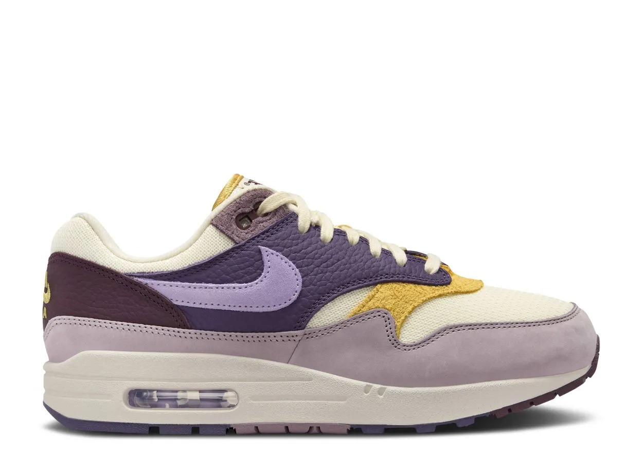 Nike Air Max 1 Dark Raisin Hydrangeas Strike Hike All Outfits