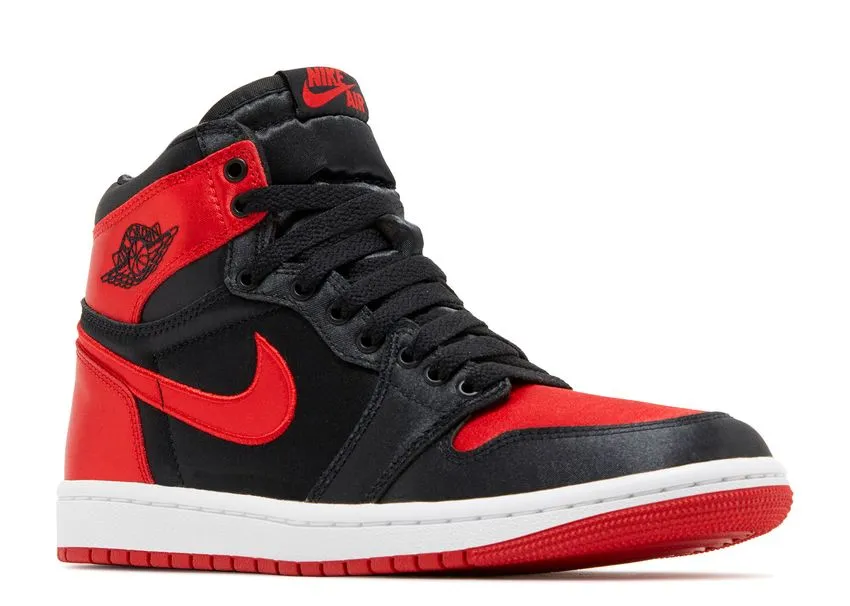 Stretchable Shore Path Air Jordan 1 Retro High OG Satin Bred