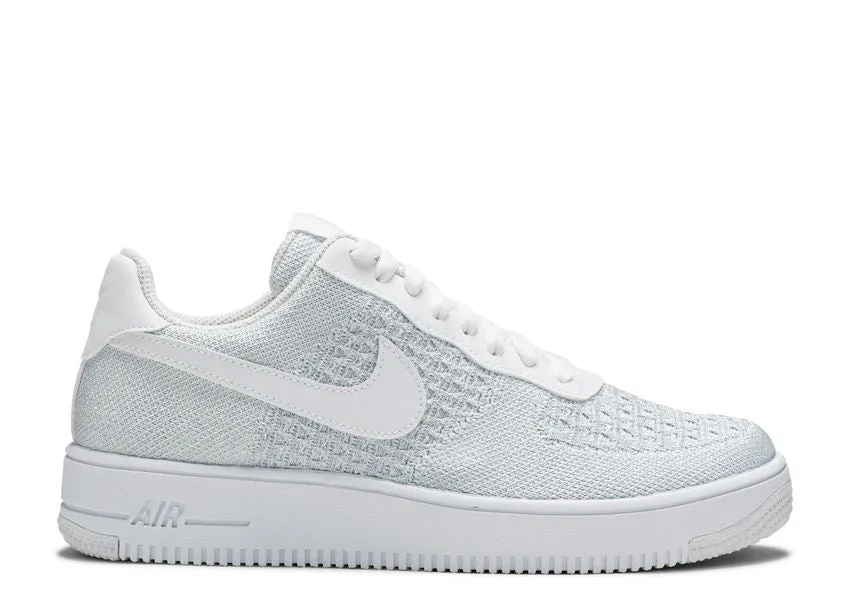 Nike Air Force 1 Flyknit 2 White Pure Platinum Cliff Path