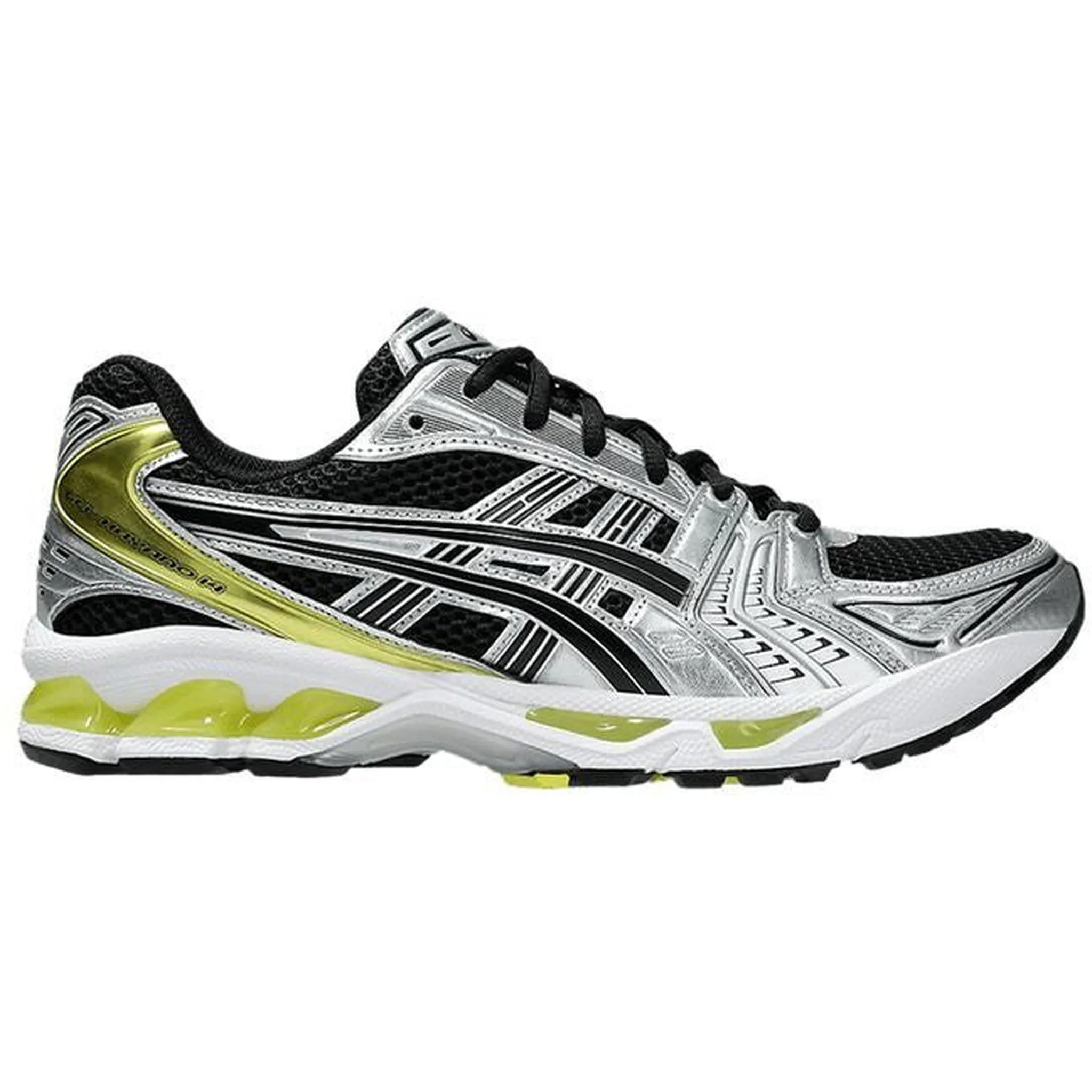 ASICS Gel-Kayano 14 Black Lemon Spark Gloss Finish Pack Safe