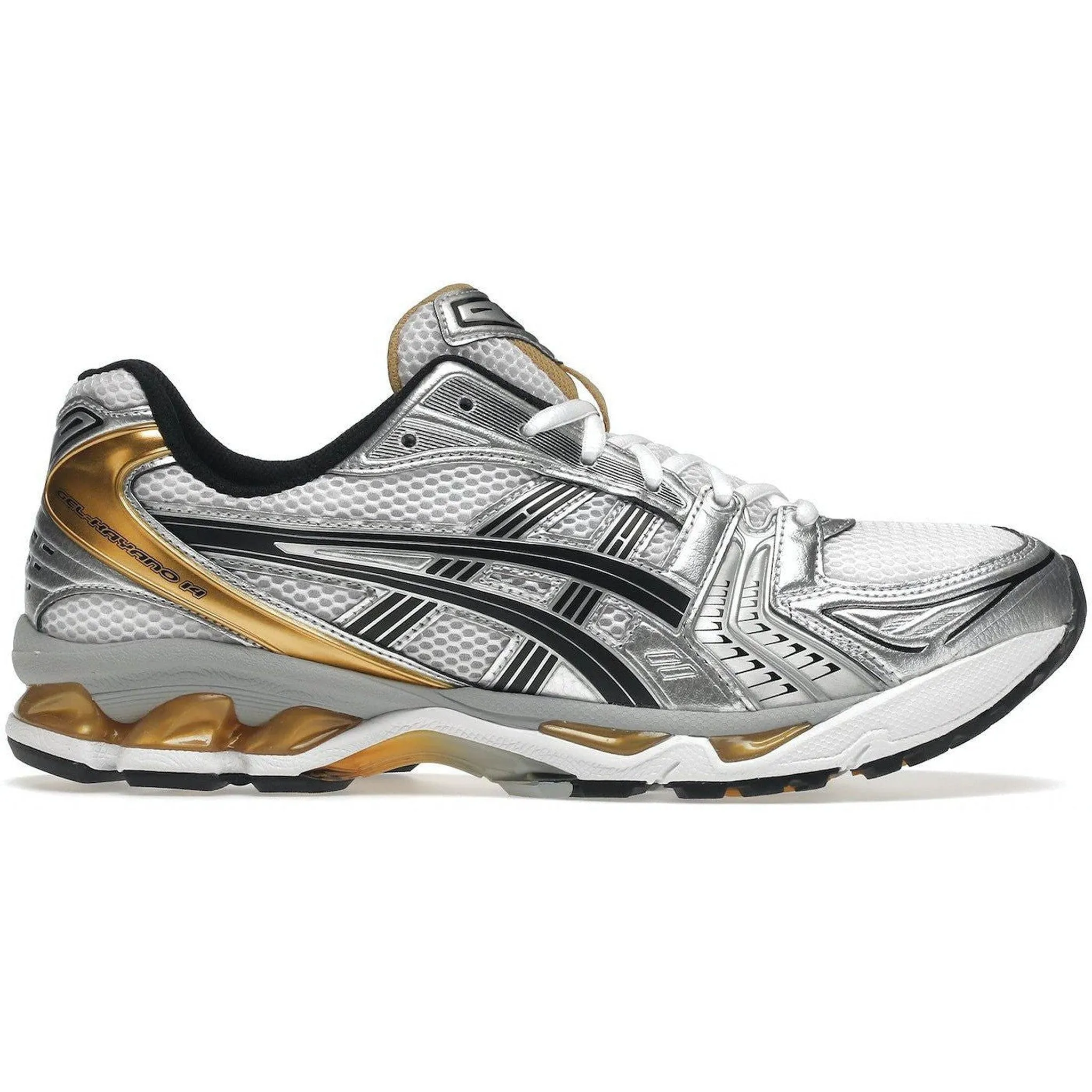 ASICS Gel-Kayano 14 White Pure Gold Grab Now Street Mood
