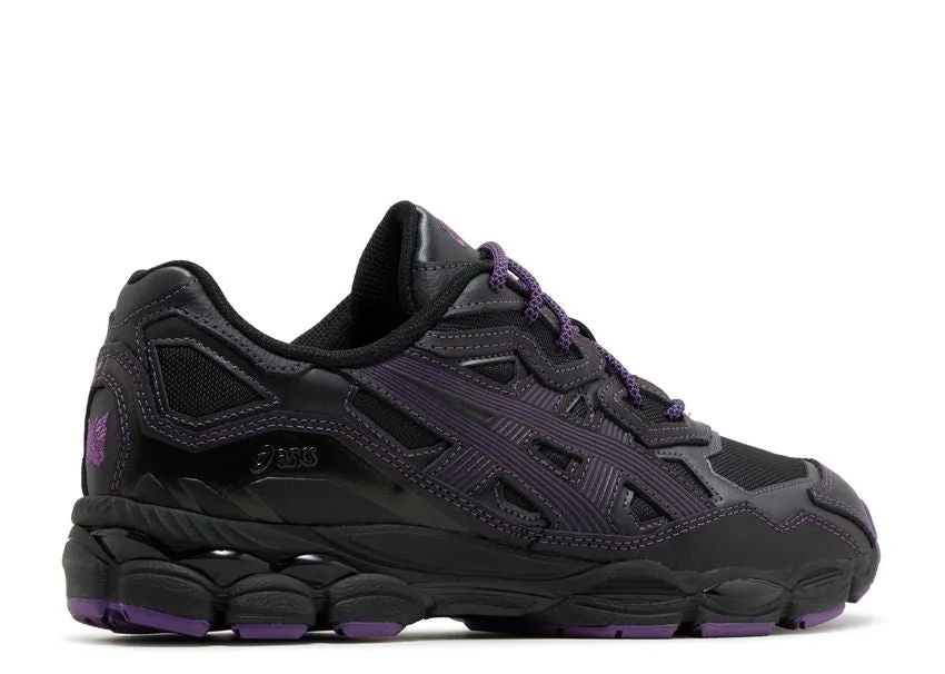 Asics Gel-NYC Needles Black Purple Balanced Stack Height