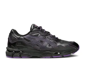 Low Cut Design Asics Gel-NYC Needles Black Purple