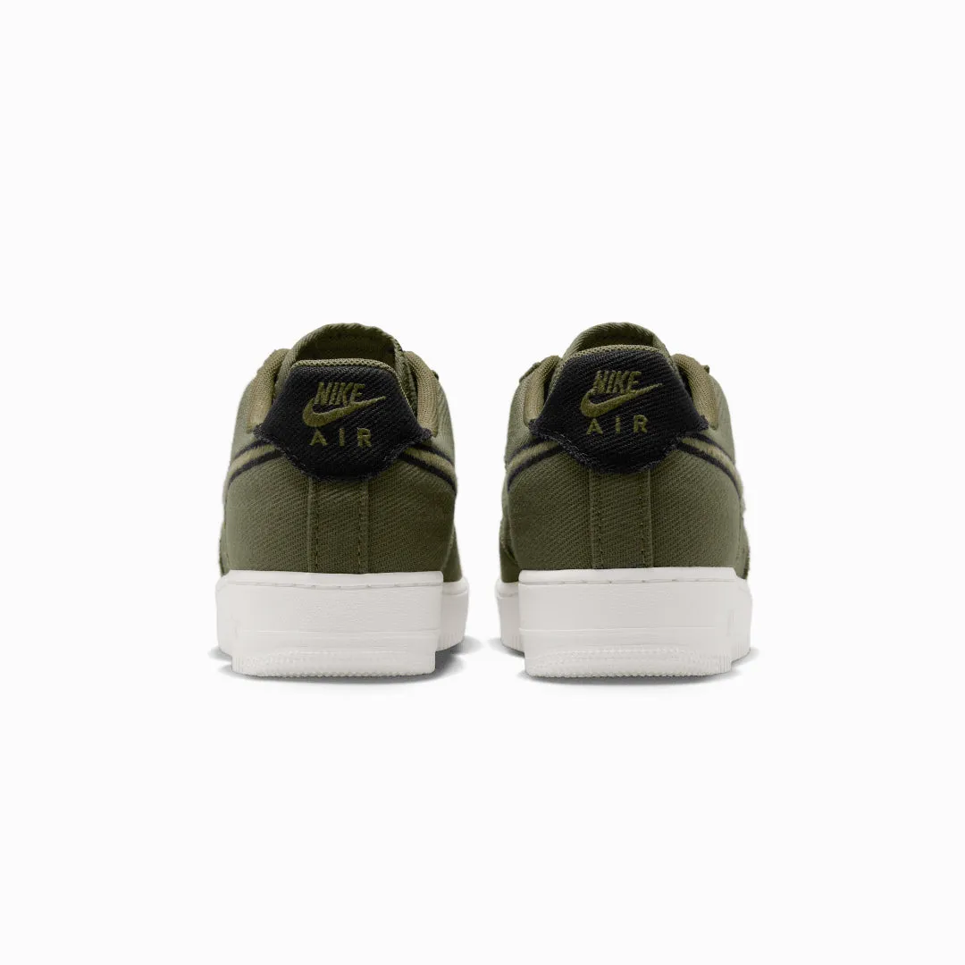 Comfort Bend NIKE | AIR FORCE 1 LOW CANVAS { ARMY OLIVE/MATTE OLIVE-PHANTOM-BLACK