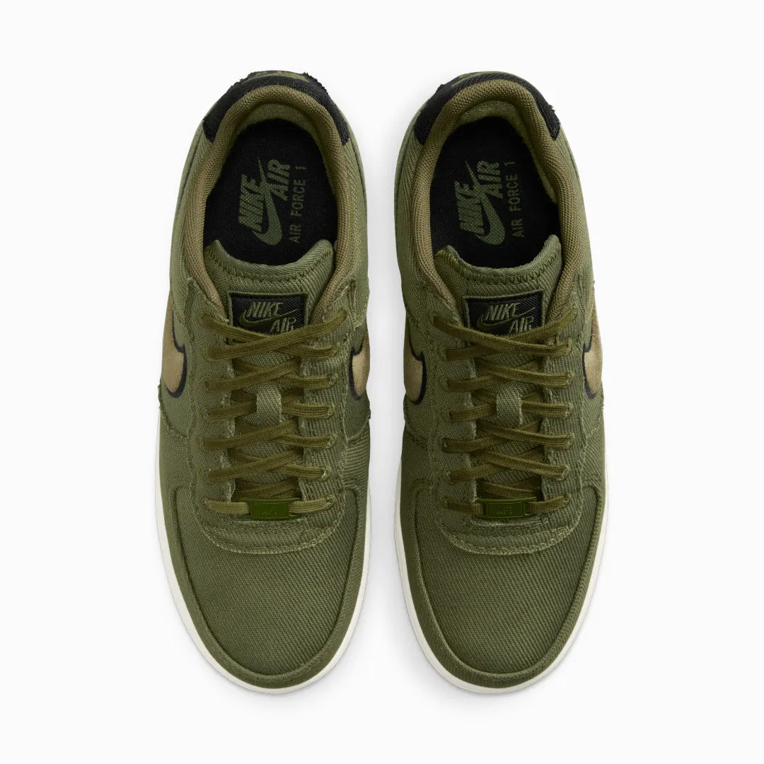 NIKE | AIR FORCE 1 LOW CANVAS { ARMY OLIVE/MATTE OLIVE-PHANTOM-BLACK Joy Mood Greek Ease