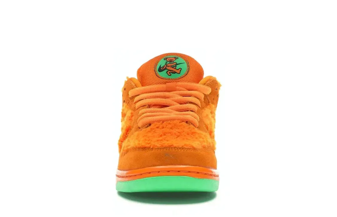Comfort Fitment Street Run Nike SB Dunk Low Grateful Dead Bears Orange