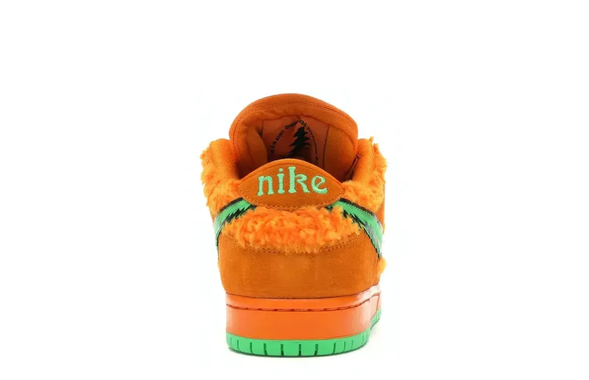 Nike SB Dunk Low Grateful Dead Bears Orange Spin Hike Rest Walk