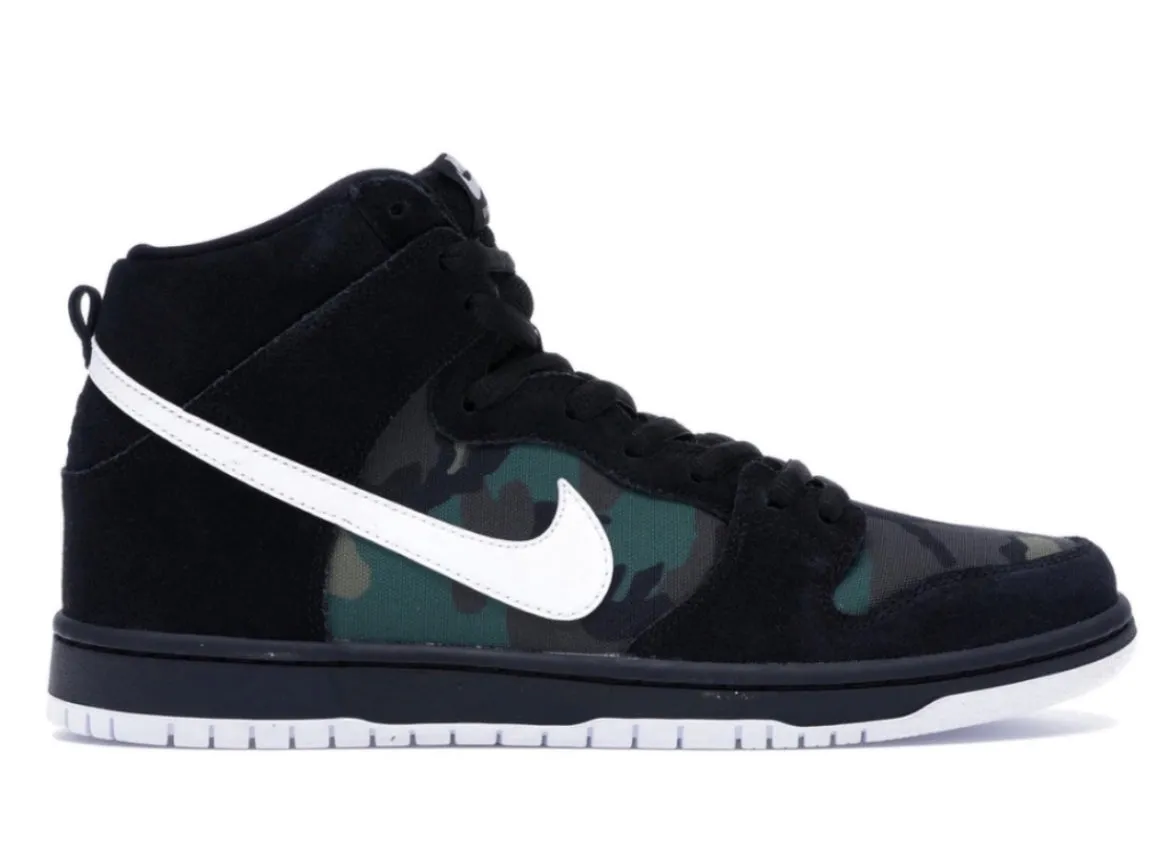 hypoallergenic Drop Hike Nike SB Dunk High Camo
