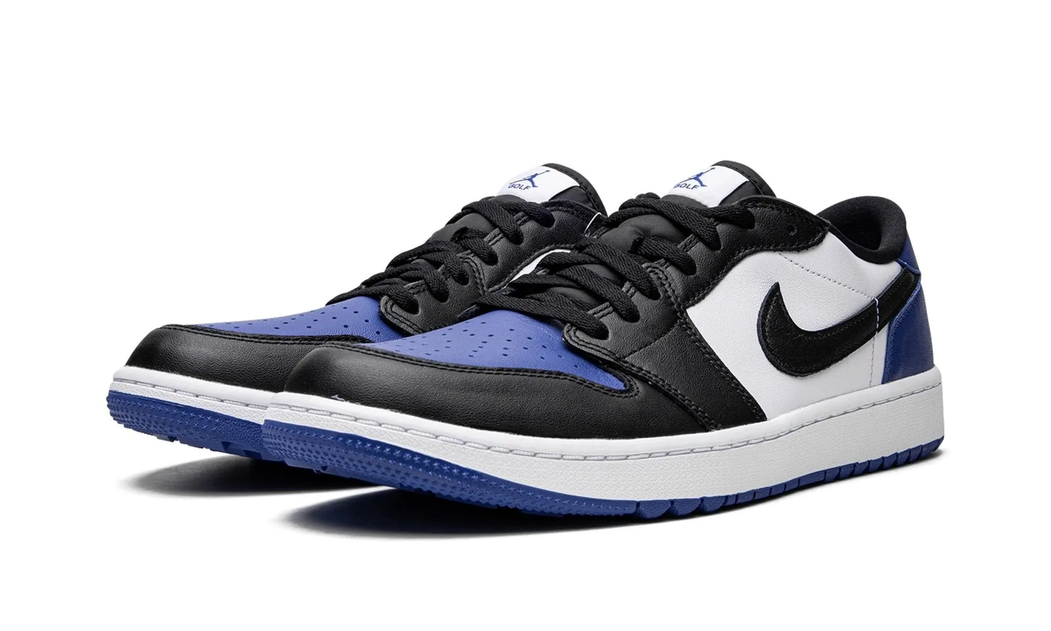 Air Jordan 1 Low Golf Royal Toe Pose Ready