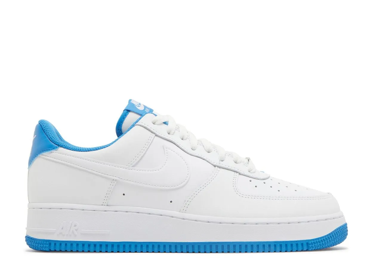 Simple Touch Flexible form Nike Air Force 1 Low '07 White Light Photo Blue