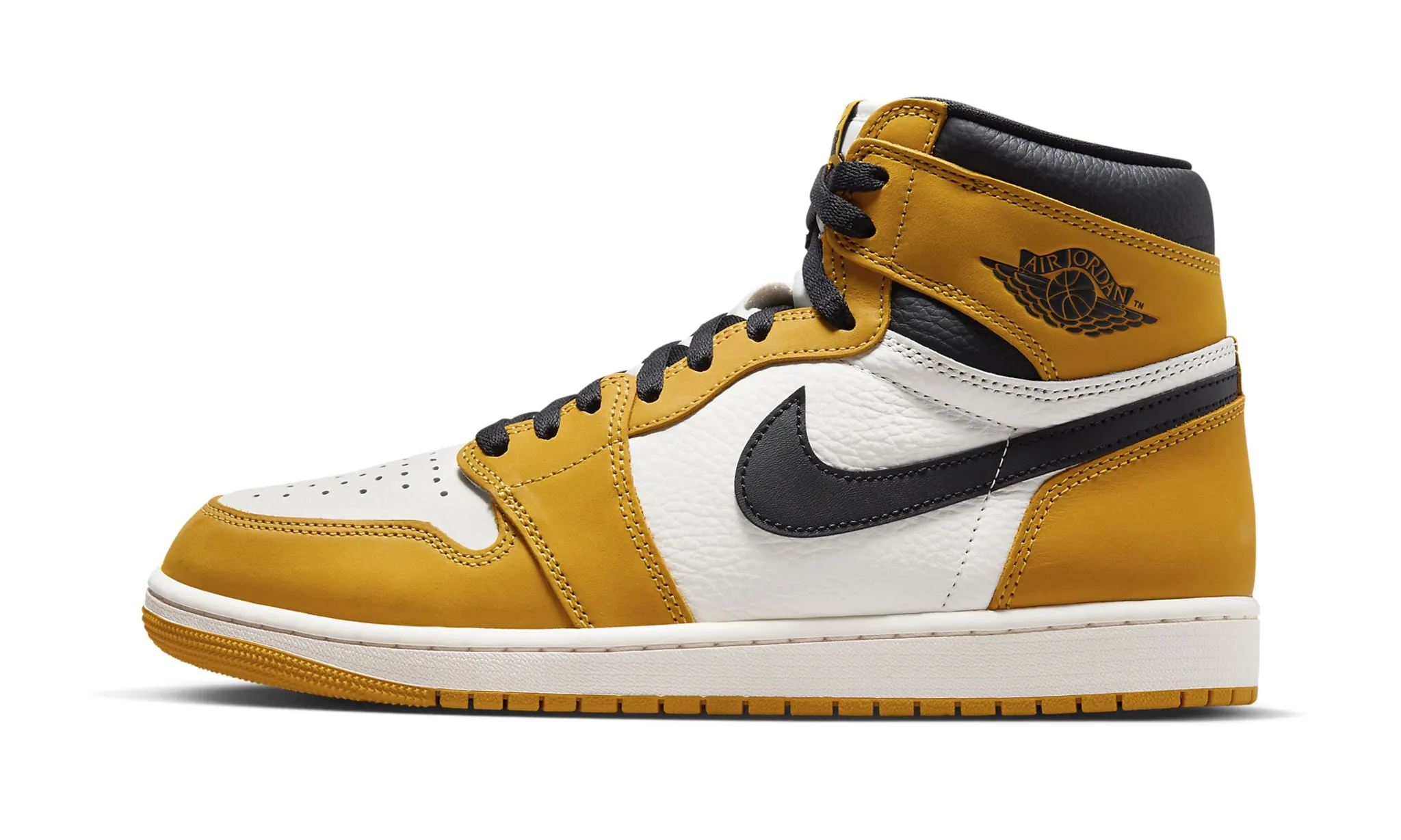 Air Jordan 1 Retro High OG Yellow Ochre Evening Step
