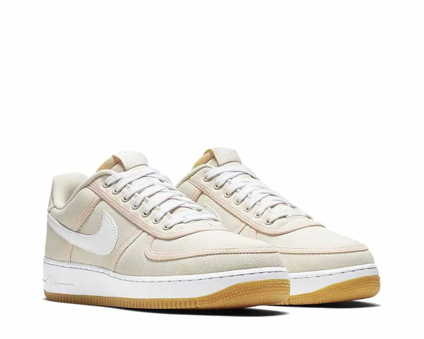 Nike Air Force 1 '07 Premium Light Cream Cushioned Upper bike ride