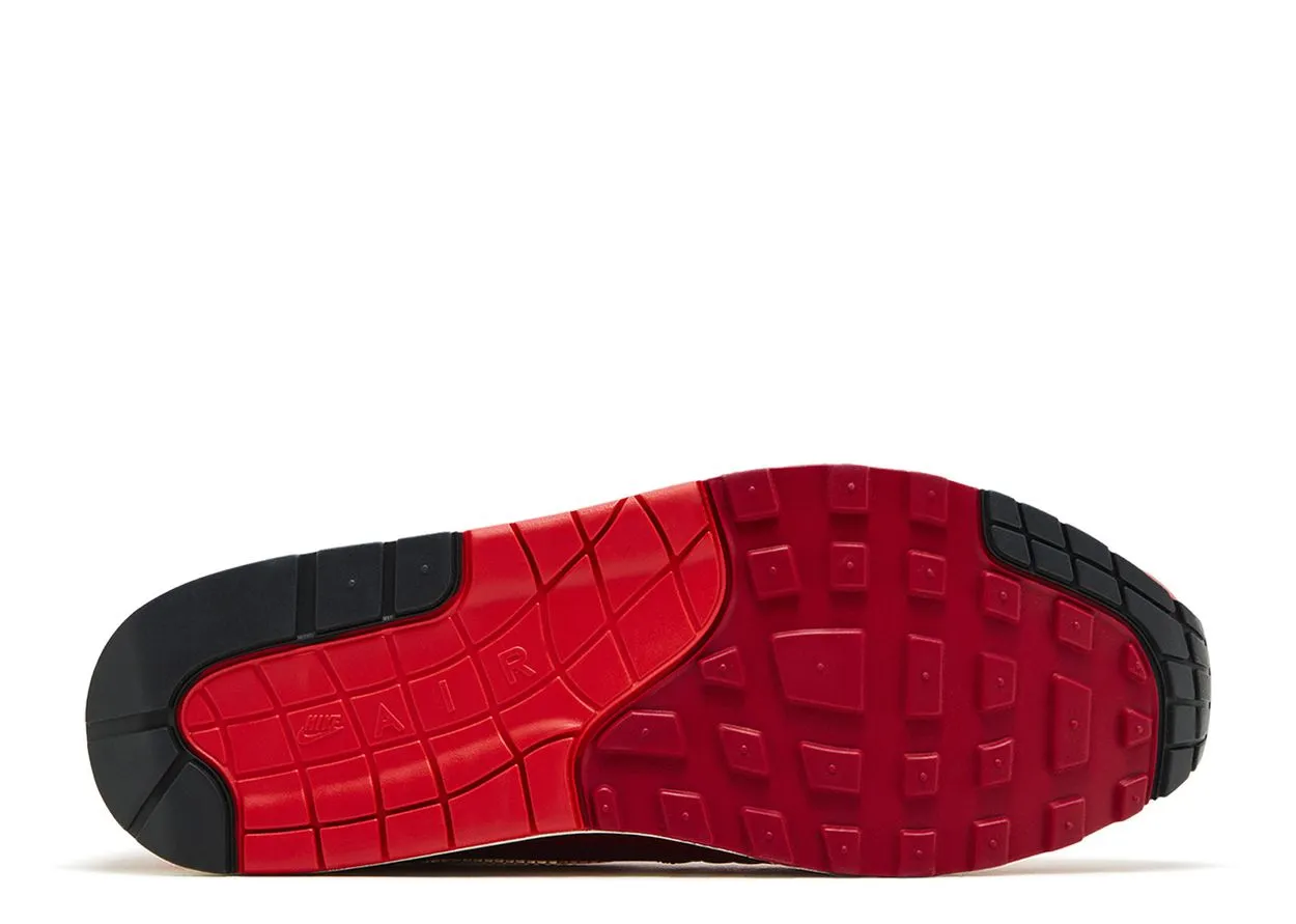 Snack Step Good elasticity Nike Air Max 1 Gym Red Crimson